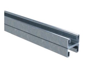 DKC / ДКС BPD2130INOX Двойной С-образный профиль 41х21, L3000, толщ.2,5 мм, нержавеющий