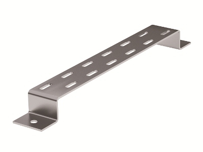 DKC / ДКС BMM1015INOX Крепление ТМ к стене для вертикального монтажа осн.150, длина 246 мм, нержавеющее