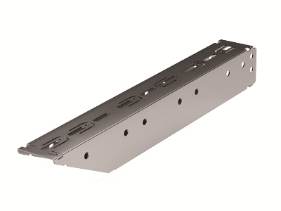 DKC / ДКС BBF5010INOX Консоль быстрой фиксации BBF, длина 157мм ( ширина основания 100мм), толщина стали 1,5мм, нержавеющая