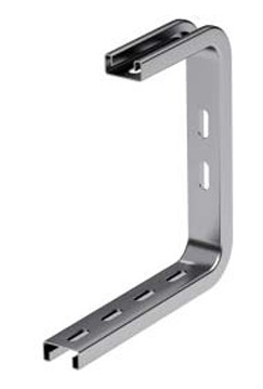 DKC / ДКС BBA3030INOX Легкая консоль потолочная DS осн.300 мм, длина 340 мм, нержавеющая