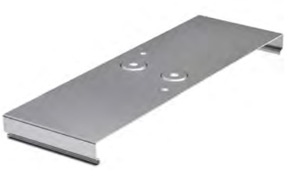 DKC / ДКС 37392inox Накладка CGC для крышки лотка шириной 100мм, нержавеющая сталь