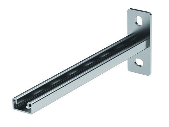 DKC / ДКС BBP2140INOX Кронштейн одиночный DBM, 41х21 мм, осн. 400, длина 450 мм, нержавеющая