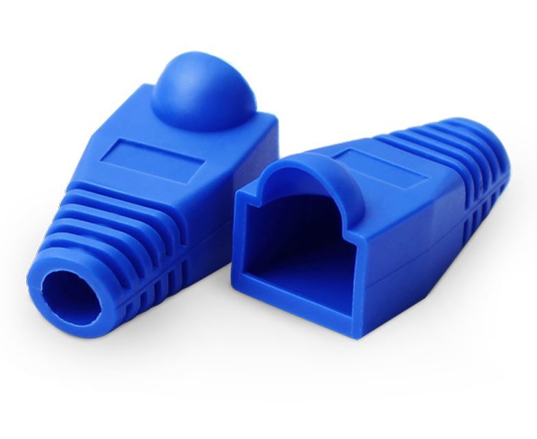 Изолирующий колпачок Ripo для разъемов RJ-45, синий, диаметр 6,1 мм ( по 5 шт.)