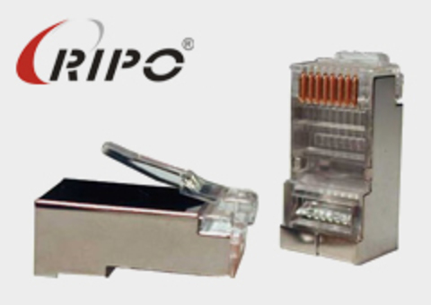 Коннекторы RIPO RJ-45 cat5e и cat6