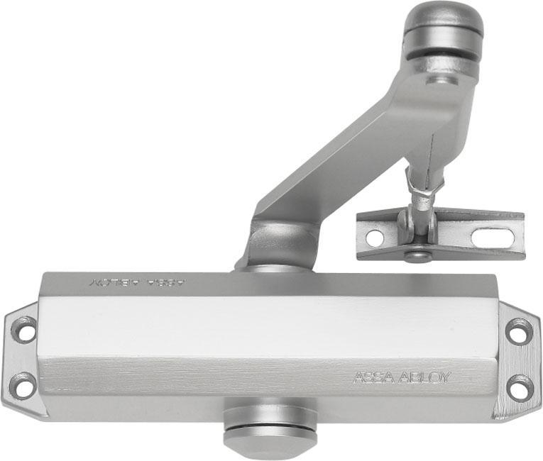 Abloy DC110---EV1 (серебро) Доводчик с рычажной тягой
