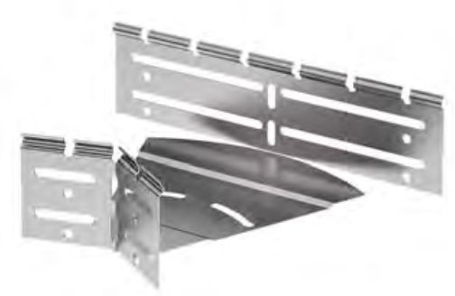 DKC / ДКС 36016HDZL Горизонтальный изменяемый угол CPO 0-44град. 300х80, цинк-ламельный (аналог горячеоцинкованный)