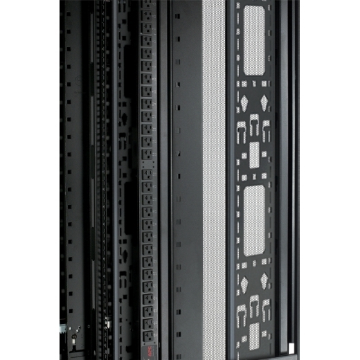 Шкаф NetShelter SX 42U 600х1070мм, с боковыми панелями, черный