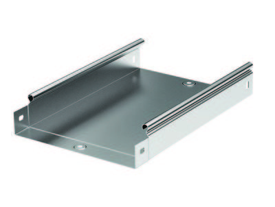 DKC / ДКС 35022INOX Лоток цельнометаллический 100х50, без перфорации, нержавеющий, толщина металла 0.7мм, длина лотка 3м (цена за 1м)
