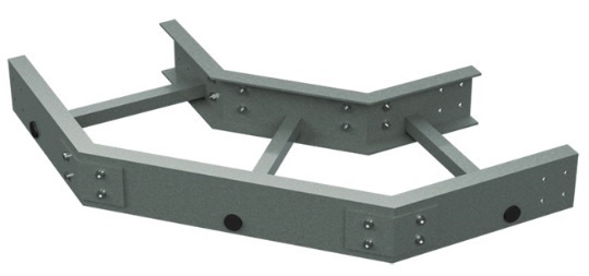 DKC / ДКС GLG91515 Угол горизонтальный 90° 150x150 R300, стеклопластик
