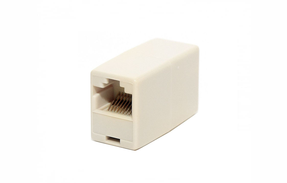 Кабельный соединитель Ripo RJ45-RJ45 (8P8C), Cat.5e (Класс D), 100МГц, неэкранированный, бежев, пров