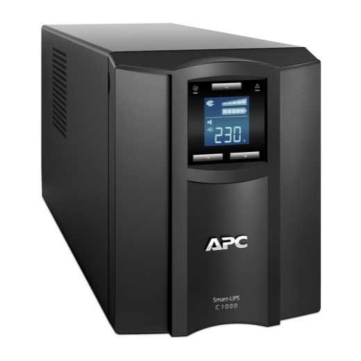 ИБП APC Smart-UPS C 1000 ВА, ЖК-экран, 230 В