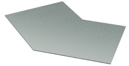 DKC / ДКС GKG40005 Крышка 45 на угол горизонтальный 45° осн. 50, стеклопластик
