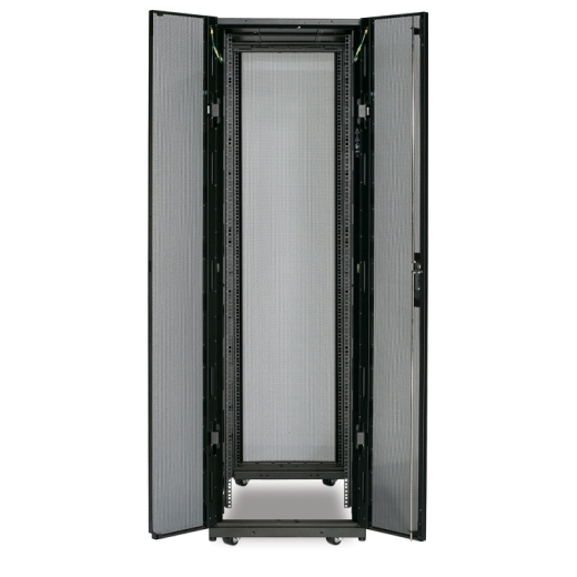 Шкаф NetShelter SX 42U 600х1070мм, с боковыми панелями, черный