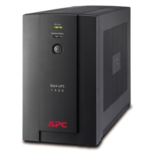 ИБП APC Back-UPS 1400 ВА, 230 В, авторегулировка напряжения, разъемы IEC