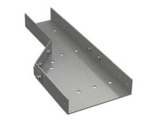 DKC / ДКС GRR51510 Переходник правосторонний 150/100 H=50, стеклопластик