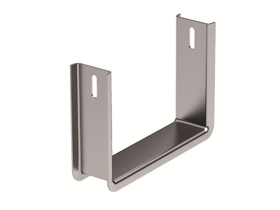 DKC / ДКС BMS1020INOX Скоба для подвешивания STS осн. 200 (низ), длина 243 мм, нержавеющая