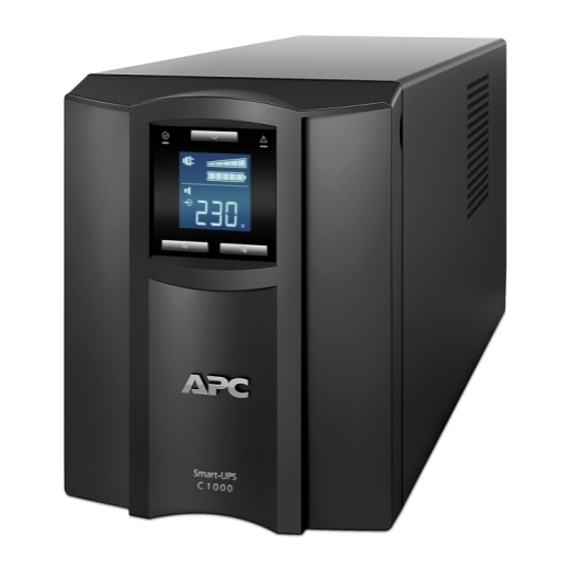 ИБП APC Smart-UPS C 1000 ВА, ЖК-экран, 230 В