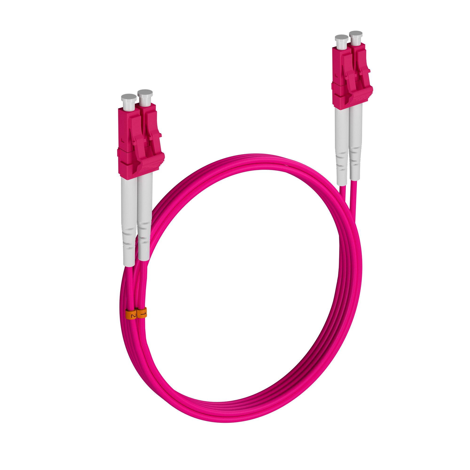 Шнур оптический PC-2MM(OM4)-LCU/LCU-3-3.0м-YOMO LSZH