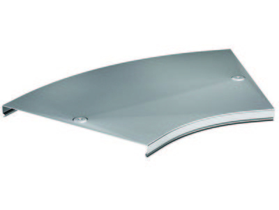 DKC / ДКС 38027INOX Крышка CPO 45 на угол горизонтальный 45° осн.500, нержавеющая