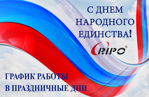 С ДНЕМ НАРОДНОГО ЕДИНСТВА! ГРАФИК РАБОТЫ В ПРАЗДНИЧНЫЕ ДНИ