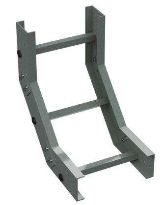 DKC / ДКС GLU91060 Угол 90 вертикальный внутр. 90° 600x100, стеклопластик