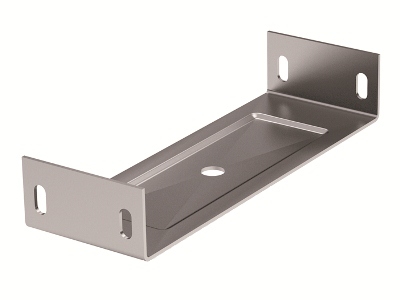 DKC / ДКС BMT1015INOX Направляющая SPC под лоток осн.150, длина 160 мм, нержавеющая