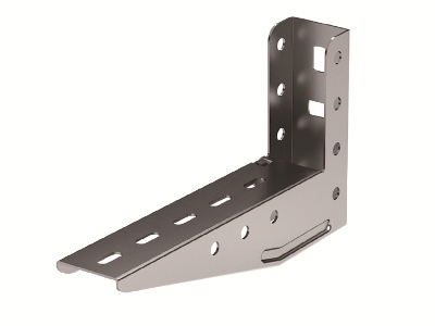 DKC / ДКС BBL5010INOX Консоль с опорой ML осн. 100, длина 133 мм, нержавеющая