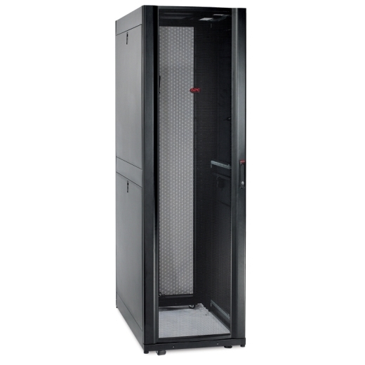 Шкаф NetShelter SX 42U 600х1070мм, с боковыми панелями, черный