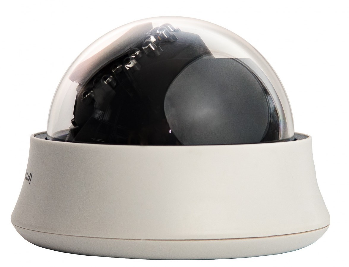 IPTRONIC IPT-IPL720DP(2,8-12)P, f=2,8-12мм, 2Мп, цветная купольная IP-видеокамера