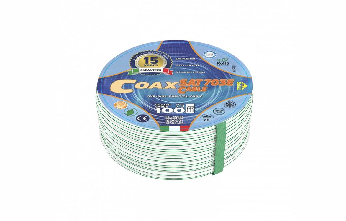 SAT-703 E COAX  (4*100m) 