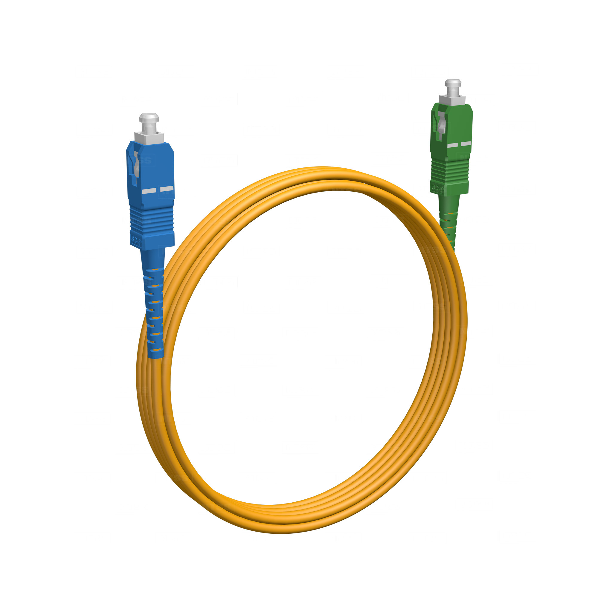 Шнур оптический PC-1SM-SCA/SCU-3-5.0м-YOMO LSZH