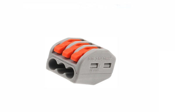 Соединитель клеммный PCT-213 (аналог 222-413) 3 контакта 