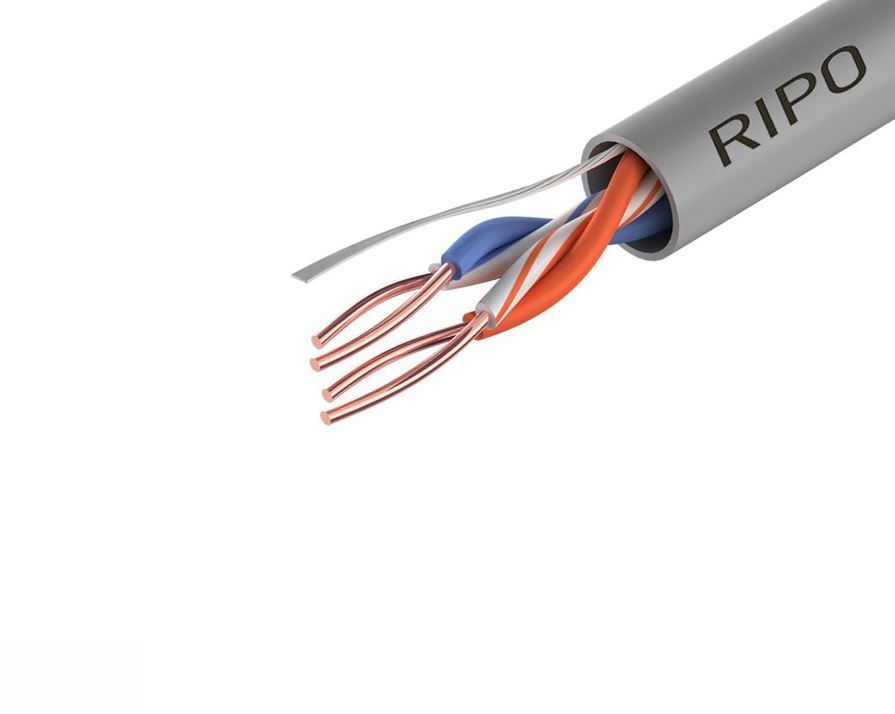 UTP2 CAT5E 24AWG Cu RIPO (200м)