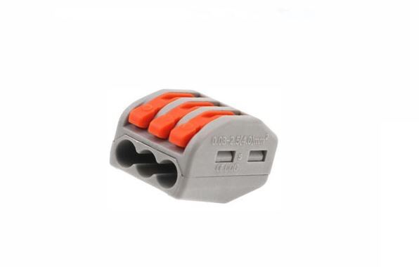 Соединитель клеммный PCT-213 (аналог 222-413) 3 контакта (упк. 50шт.) 