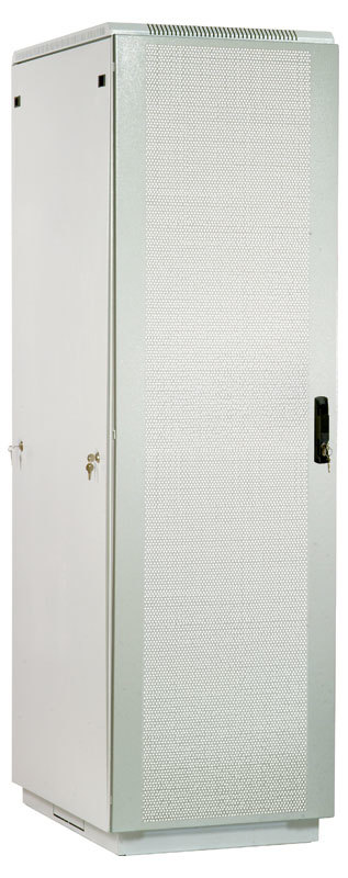 Шкаф телекоммуникационный напольный 33U (600x1000) дверь перфорированная 2 шт. (ЦМО)