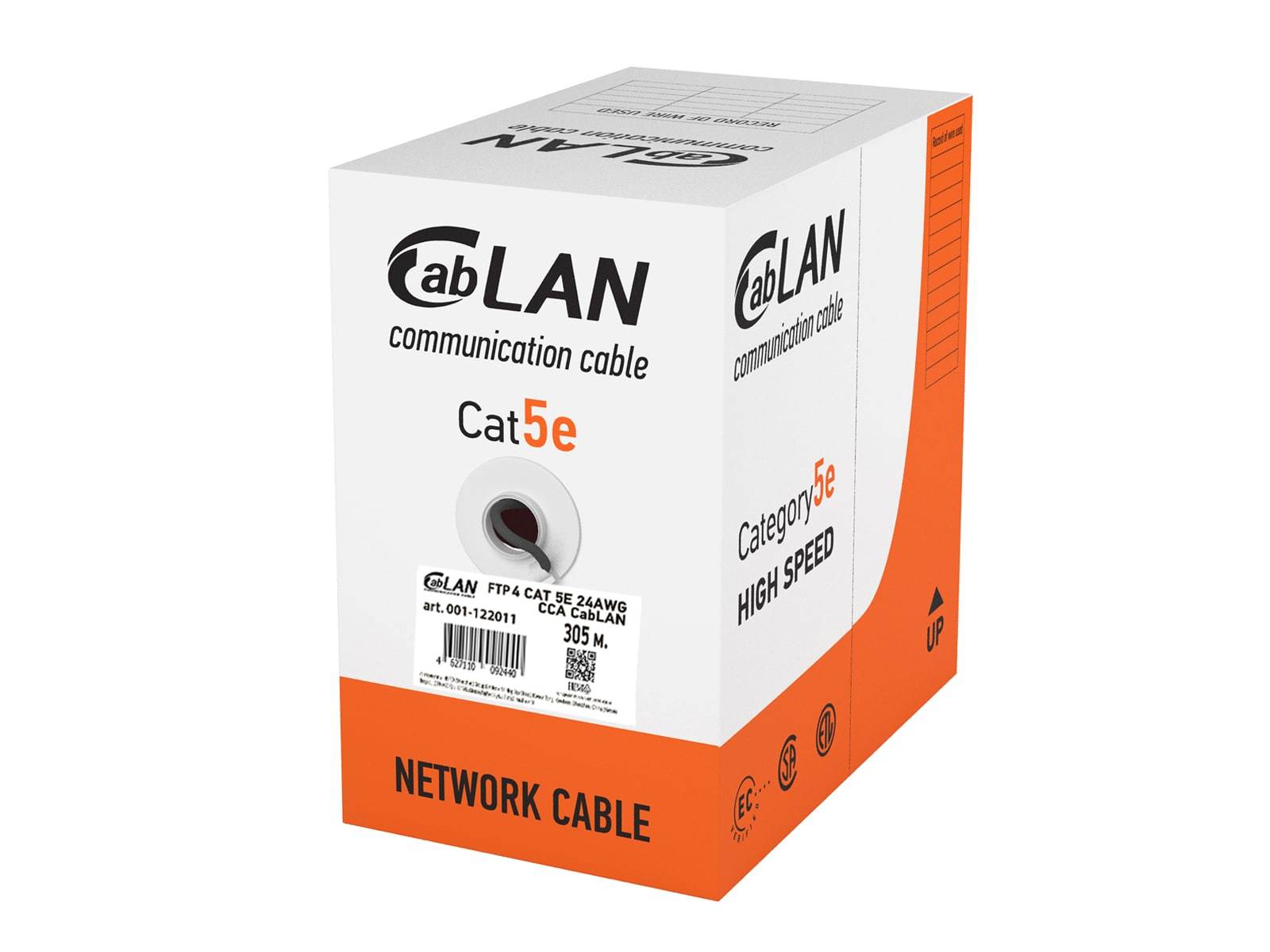 FTP4CAT5E 24AWG CCA PE (outdoor) CabLAN  (2*305m) 0.41