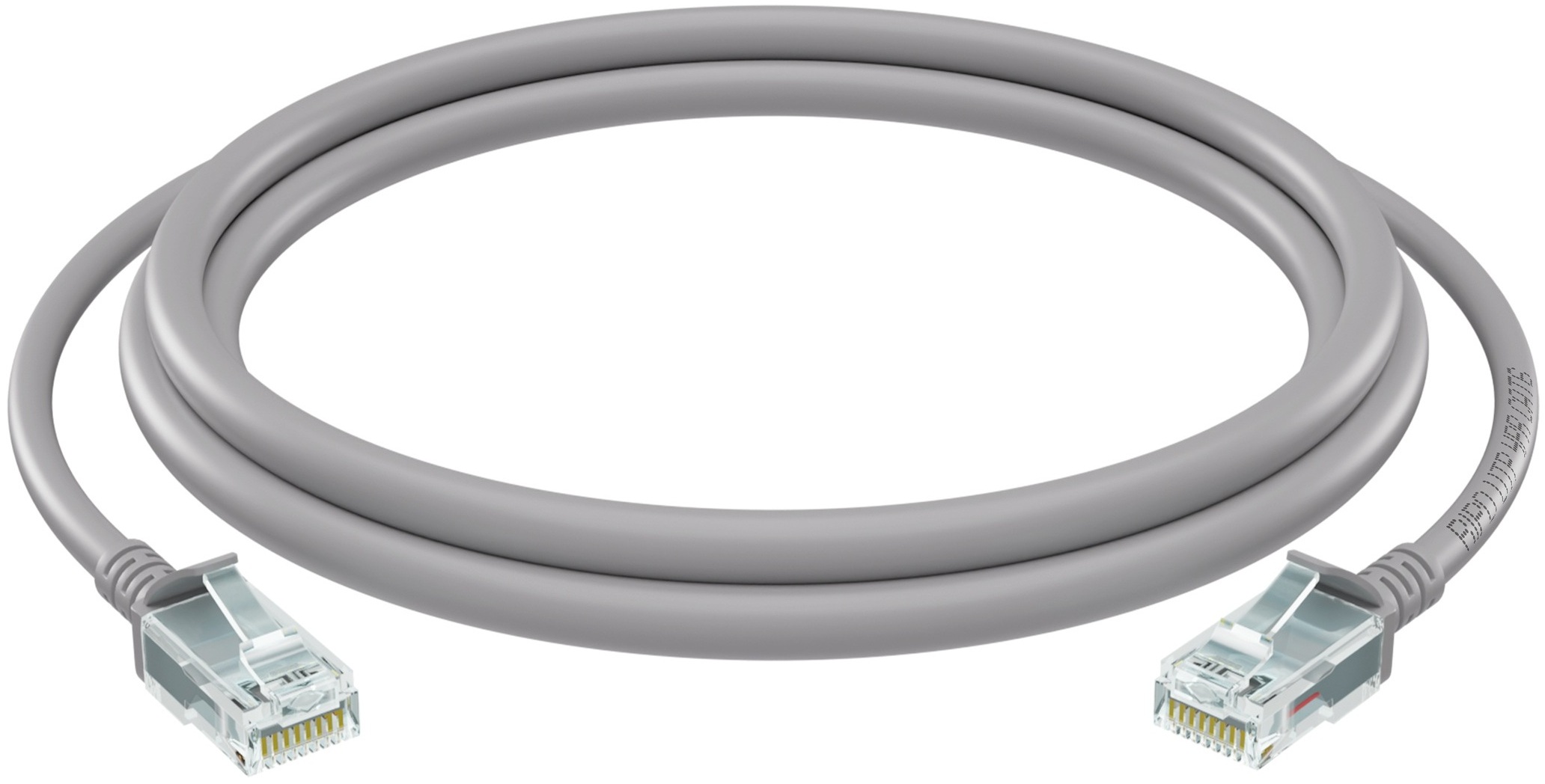 Патч-корд UTP Cat 5E, RJ45,1 m (серый)