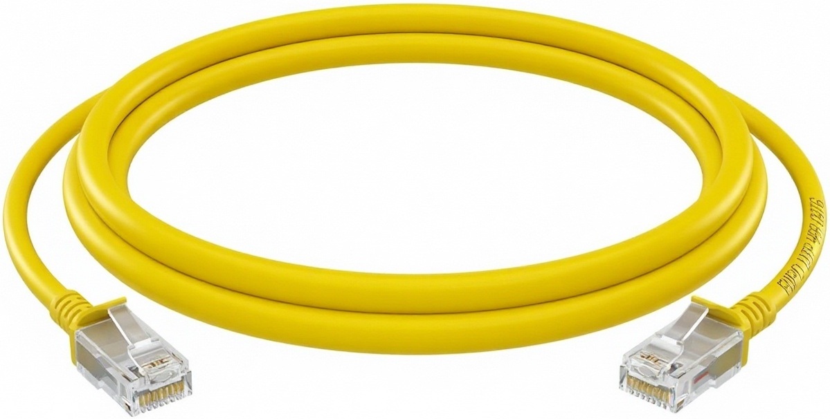 Патч-корд Ripo UTP Cat 5E, RJ45, 2 m (желтый)