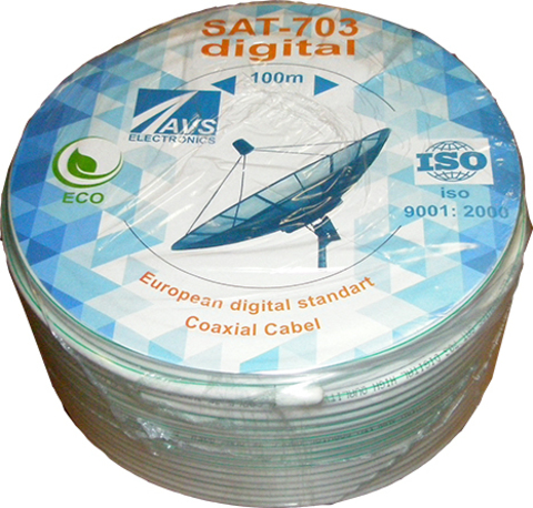 Коаксиальный кабель SAT 703DG AVS (digital