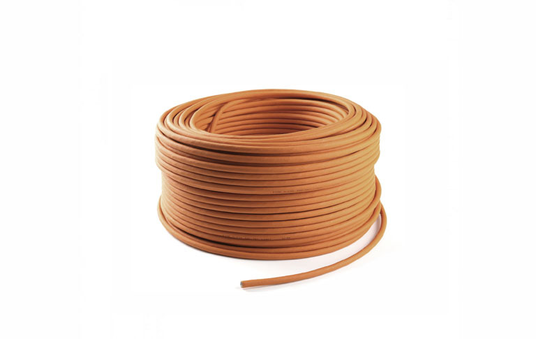 U/UTP4 Cat5e 24AWG LSZH RIPO, CCA, оранжевый, 0,5мм, 50м  (пр-во РФ)