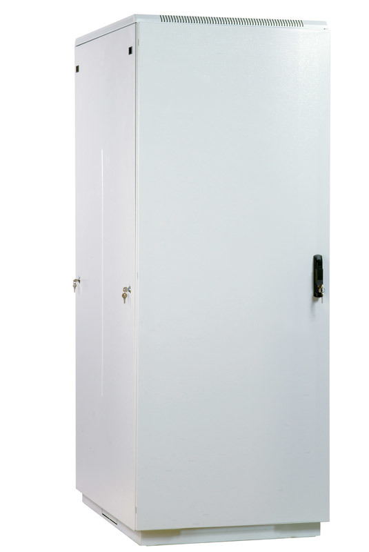 Шкаф телекоммуникационный напольный 38U (800x800) дверь металл (ЦМО)