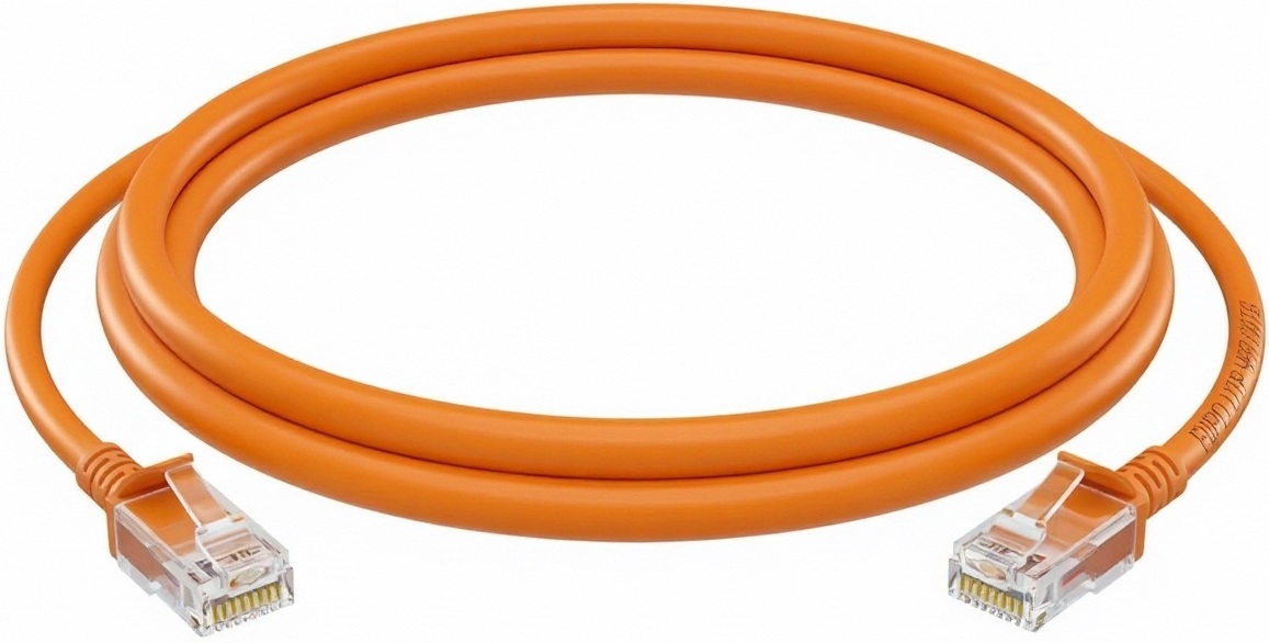 Патч-корд Ripo  UTP4 Cat 5E,  LSZH нг(А), RJ45, 25 m (оранжевый)
