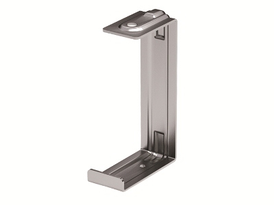 DKC / ДКС BBA1005INOX Скоба CS на лоток с осн.50, длина 66 мм, нержавеющая