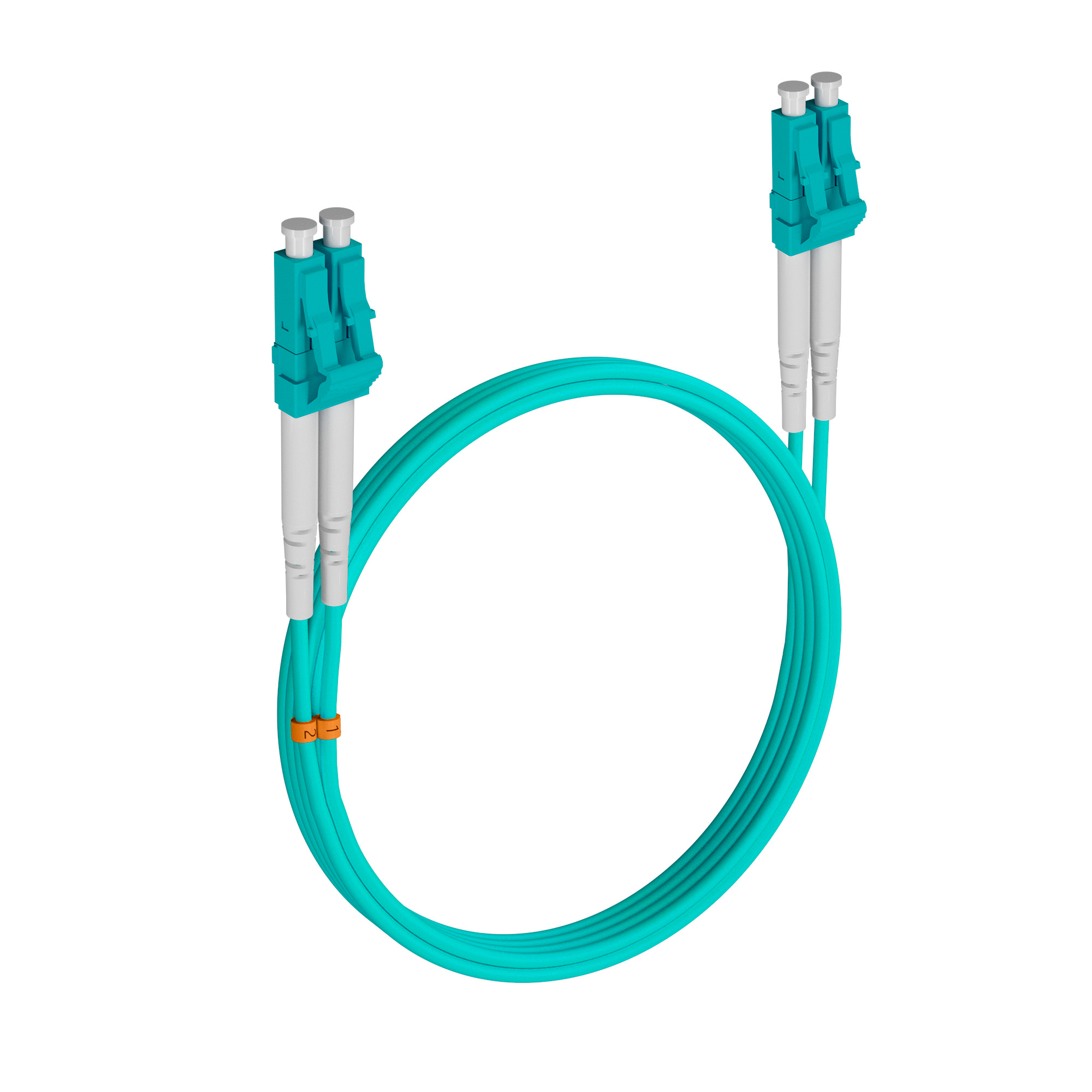 Шнур оптический PC-2MM(OM3)-LCU/LCU-3-5.0м-YOMO LSZH